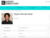 taylor denise neal artist directory