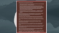 an image of a brochure with mountains in the background