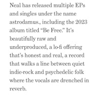 neal released multiple eps and singles under the name astro