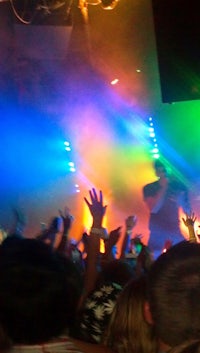 a crowd of people at a concert